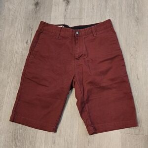 Volcom Corpo Class Chino Shorts Size 28